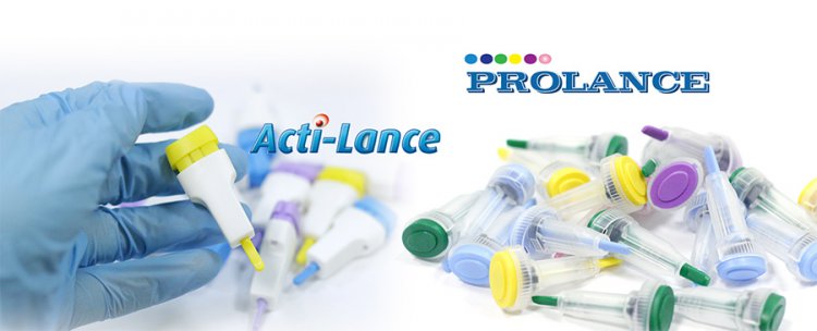 Одноразовые ланцеты скарификаторы двух серий – Acti-lance и Prolance